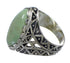 Genuine Sterling Silver Turquoise Southwestern Jewelry Ring Size 7-1/4 RX93040